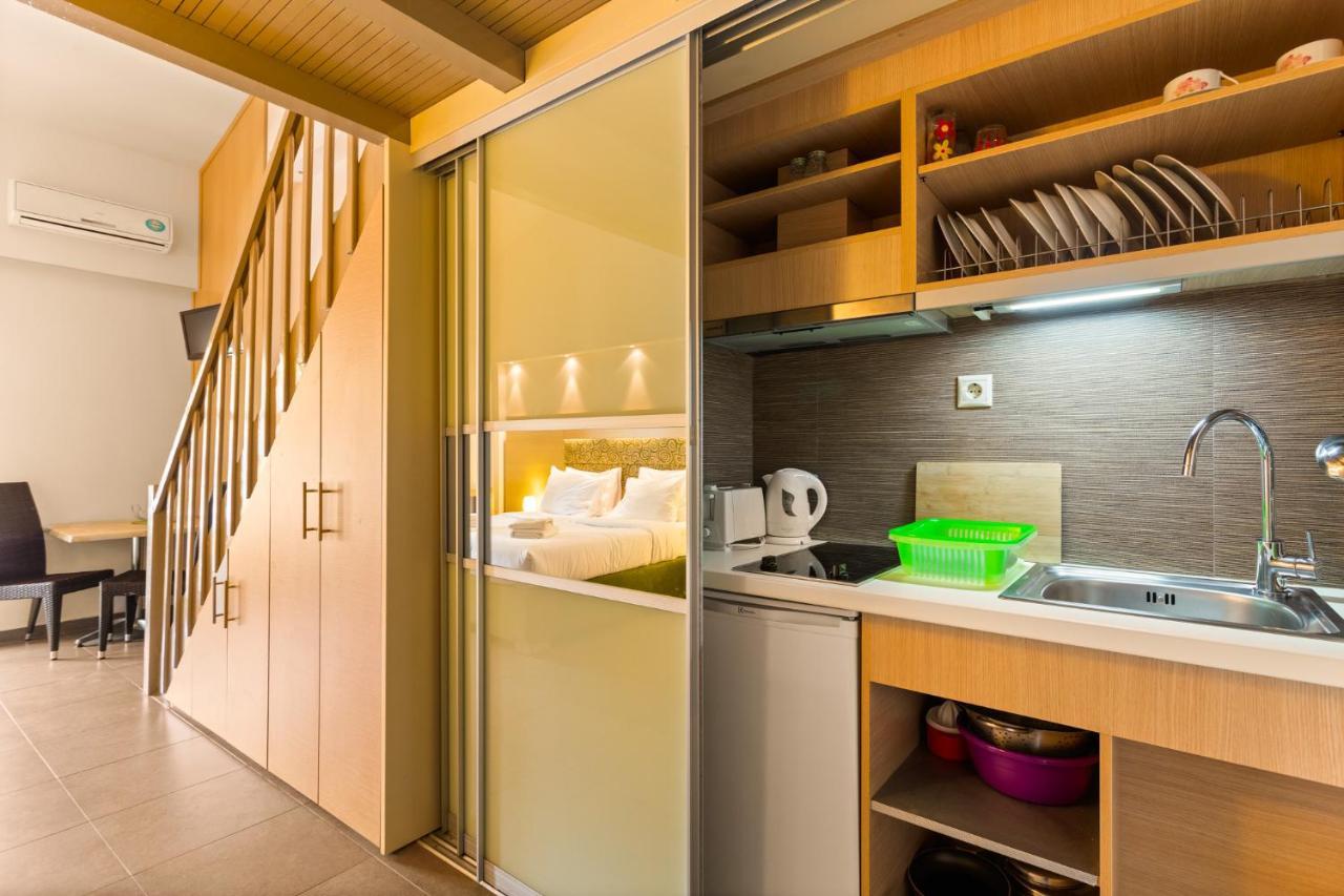 Kalogria Aparthotel Stoúpa Exteriör bild